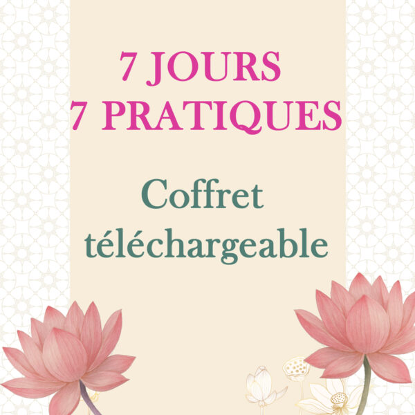 COFFRET 7 jours - 7 pratiques